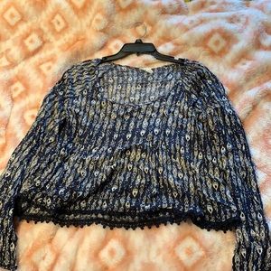 Aeropostale Women’s Feather Blouse - XL